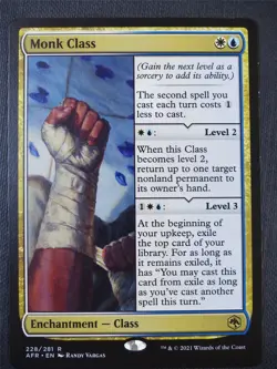 Monk Class - Mtg Card #QP - Image 1