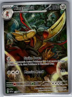 Kingambit SVP 130 SV: Scarlet & Violet Promo Cards - Pokemon Card - NM - Image 1