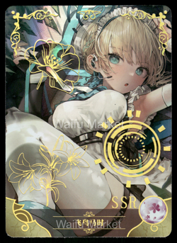 Sakuya Izayoi Touhou Project Waifu Anime Card Goddess Story CCG - Image 1