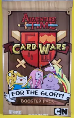 Adventure Time Card Wars 2014 For the Glory Booster Pack NEW FACTORY SEALED NM - Image 1