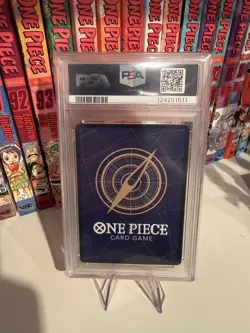 PSA 10 Monkey D. Luffy ST01-012 Eiichiro Oda Signature One Piece Card Japanese - Image 2