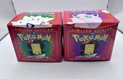 1999 Pokemon 23k Gold Plated Togepi Trading & Jigglypuff Card Sealed NIB - Image 1