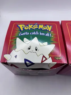 1999 Pokemon 23k Gold Plated Togepi Trading & Jigglypuff Card Sealed NIB - Image 2