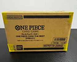 One Piece Card Game THE BEST PRB-01 Case Japanese New Sealed - Image 1