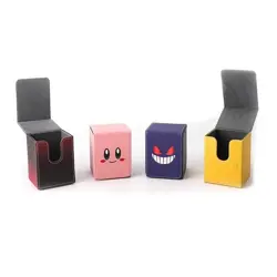 Pokemon Game Card Storage Box Pikachu Kirby Hard Case Holder PTCG Desk Game Case - Image 3