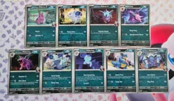 Pokemon Card Bundle Nidoran Nidorino Nidorina Nidoqueen Destined Rivals 151 - Image 1