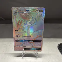 Noivern GX Rainbow Rare Full Art Holo 160/147 SM-Burning Shadows Pokemon Card - Image 1