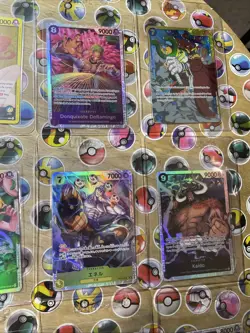 One Piece TCG cards total 12! Secret Rares! Multiple Sets! CCG Holo Artworks NM - Image 3