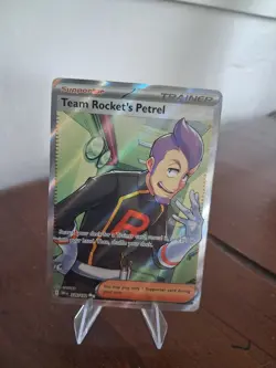 Team Rocket's Petrel 226/182 - Destined Rivals English UR Pokemon TCG Card NM - Image 1