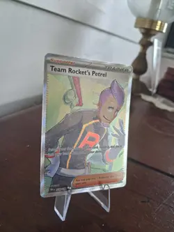 Team Rocket's Petrel 226/182 - Destined Rivals English UR Pokemon TCG Card NM - Image 3
