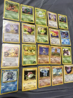 Pokemon Team Rocket & Gym Heroes 1st Edition Vintage 1999 Card Lot 20 - Image 1
