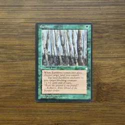 Earthlore LP Ice Age 1995 MTG Magic the Gathering Card OFF CENTER - Image 1
