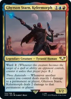 MTG English Ghyrson Starn, Kelermorph NM Normal Universes Beyond: Warhammer 40K - Image 1