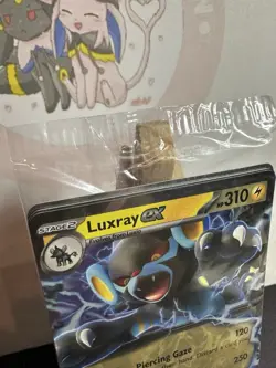 Luxray Ex Scizor Ex - Meddling Sparks Box Promo Cards SEALED (includes 4 Cards) - Image 2