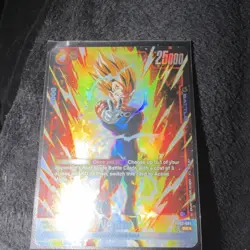 Bandai Dragon Ball Super Card Game Vegeta SR Foil Battle FB03-089 - Image 1