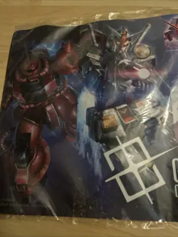 Gundam Card Game - First Combat EVX-01 Playmat - New Sealed - Image 2