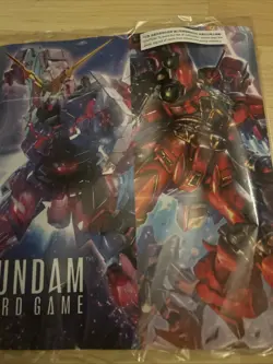 Gundam Card Game - First Combat EVX-01 Playmat - New Sealed - Image 3