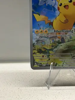Pikachu SVP027 Black Star Promo Scarlet & Violet Holo Pokemon Card - Image 4