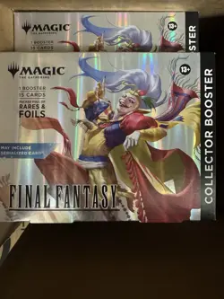 Magic: The Gathering Final Fantasy Collector Booster Omega Pack MTG - Image 1