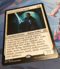 Ordic, Lunarch Marshal - Shadows over Innistrad - Rare - NM MTG - Image 3
