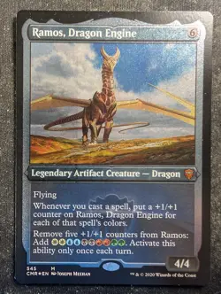 Ramos, Dragon Engine - Foil Etched - Commander Legends (MTG) - Image 1