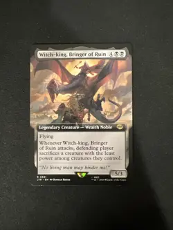 Witch-king, Bringer of Ruin (Extended Art) Universes Beyond: the Lord of the... - Image 1
