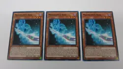 3x MAGICIAN'S ROD MONSTER LDS3-EN086 1ST EDITION COMMON YUGIOH NM UNPLAYED - Image 1