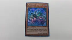 PANDEMIC DRAGON MONSTER MVP1-ENS06 1ST EDITION SECRET RARE YUGIOH PACK FRESH - Image 1