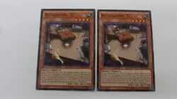 2x RETALIATING "C" MONSTER CORE-EN045 UNLIMITED EDITION COMMON YUGIOH NM - Image 1