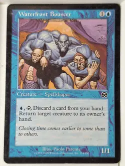 Waterfront Bouncer - Mercadian Masques - Magic the Gathering MTG Nice! - Image 1
