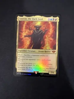 Sauron, the Dark Lord Universes Beyond: the Lord of the Rings: Foil Mint - Image 1