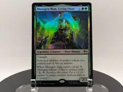 MTG Mutagen Man Living Ooze TRADITIONAL FOIL #0124 TMNT Rare NM Near Mint - Image 1