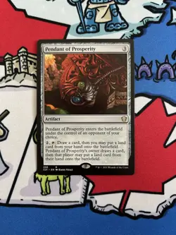 Pendant of Prosperity x1 Mtg Commander 2021 - Image 1