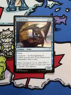 Loyal Drake x1 Mtg Commander 2018 - Image 1