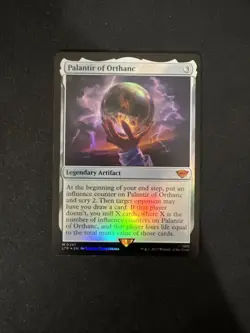 Palantir of Orthanc Universes Beyond: the Lord of the Rings Foil Mint - Image 1