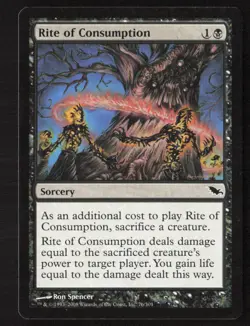 Shadowmoor #76 Rite of Consumption LP - Image 1