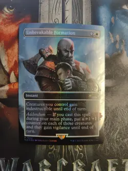 Unbreakable Formation MTG Secret Lair 7052 NM Foil - Image 1