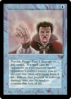 Psychic Purge MTG Legends LE Magic Gathering - Image 1