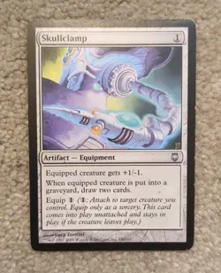1 Skullclamp Darksteel Magic MTG EDH - Image 1