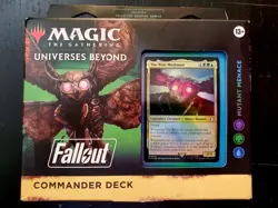 MTG Universes Beyond: Fallout Mutant Menace Commander Deck, Sealed - Image 1