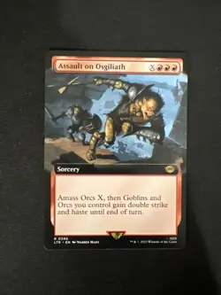 Assault on Osgiliath (Extended Art) Universes Beyond: the Lord of the Rings Mint - Image 1