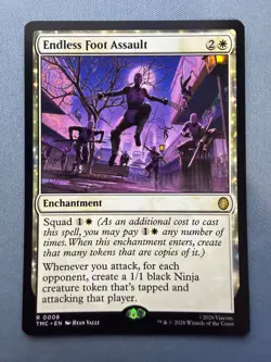 Endless Foot Assault #8 R - Teenage Mutant Ninja Turtles TMNT - Non-Foil - Image 1