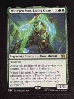 MTG Teenage Mutant Ninja Turtles Mutagen Man, Living Ooze 0124 NM Rare - Image 1