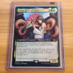 1x Yuna, Hope of Spira, Extended Art Foil, Magic the Gathering MTG LP Light Play - Image 4