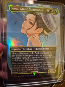 Yuna, Grand Summoner (Borderless) WPN & Gateway Promos Foil - Image 1
