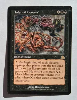 Magic MTG - Infernal Genesis - Prophecy - LP - Image 1
