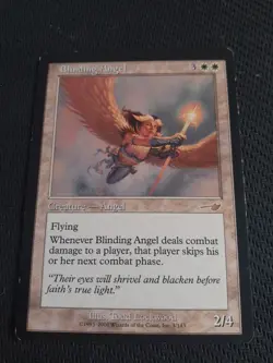 Blinding Angel - Nemesis - Magic: The Gathering MTG - Rare - Excellent Condition - Image 1