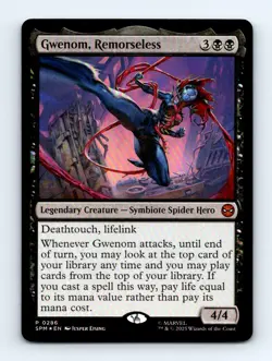 #286 2025 Marvel's Spider-Man [ Gwenom, Remorseless Promo FOIL - Image 1