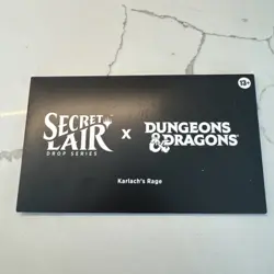 Magic the Gathering Secret Lair x Dungeons & Dragons Karlach's Rage Non Foil - Image 1