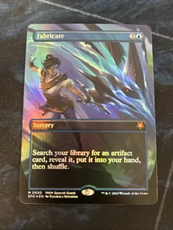 Fabricate (Borderless) Special Guests Foil NM-M Unplayed MTG SPG 0020 - Image 1